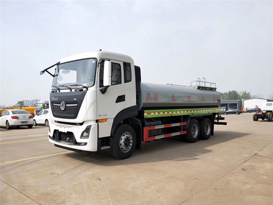 Coche del tanque municipal del camión del agua de DONGFENG 6x4 290 HP para la pureza urbana