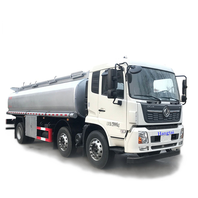 Tonelada pesada de tres ejes 19Cbm 245hp del camión GVW 25 del transporte del buque de petróleos 6x2