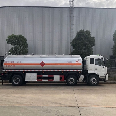 Tonelada pesada de tres ejes 19Cbm 245hp del camión GVW 25 del transporte del buque de petróleos 6x2