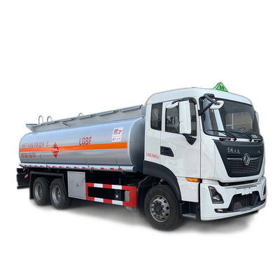 Petrolero resistente 300 HP 23,3 Cbm del transporte del camión de DONGFENG 6x4