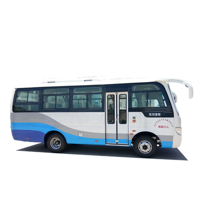 Color opcional diesel del transporte de pasajero de los asientos del coche 25 del autobús de DONGFENG