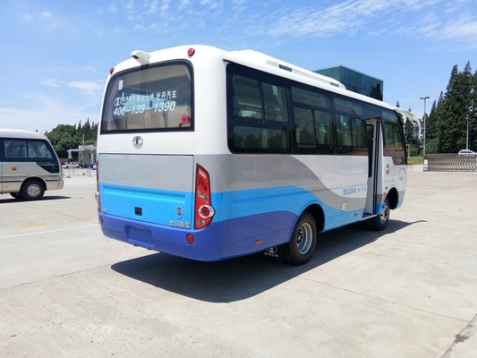 Color opcional diesel del transporte de pasajero de los asientos del coche 25 del autobús de DONGFENG