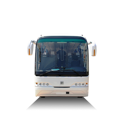 Transmisión manual del autobús del viaje del sistema de salida del coche el 12m de los asientos diesel del cuero 49