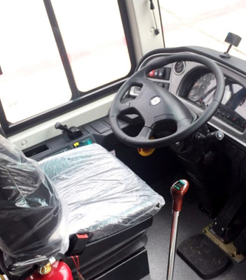 Transmisión manual del autobús del viaje del sistema de salida del coche el 12m de los asientos diesel del cuero 49