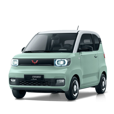 Los mini coches eléctricos puros NEDC de EV se extienden dirección de la izquierda del color del 120KM Macaron
