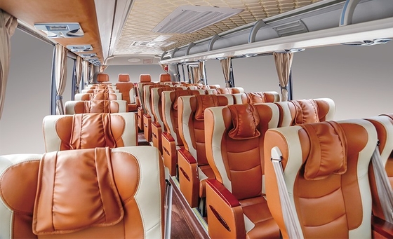 Dragon Diesel Luxury Coach Bus de oro 220 HP los 8m 10 - 34 asientos Team Travel Bus