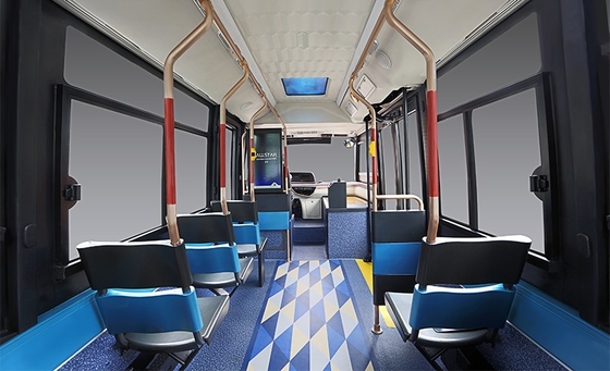 Mini servicio de autobús de la ciudad de EV kilometraje eléctrico los 265km del autobús de 10 - de 14 Seater
