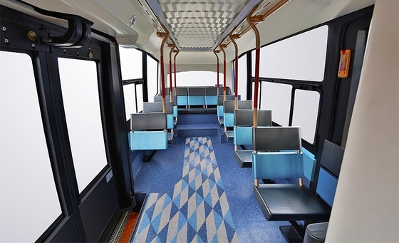 Mini servicio de autobús de la ciudad de EV kilometraje eléctrico los 265km del autobús de 10 - de 14 Seater