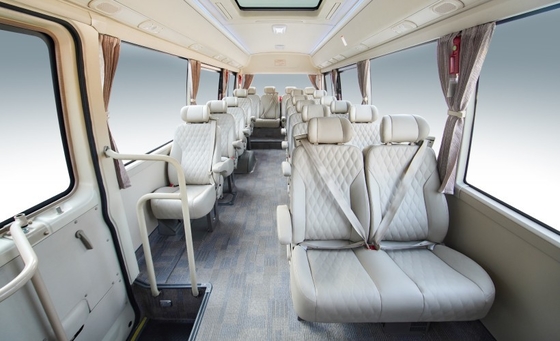 El práctico de costa de lujo transporta la linterna de cuero del motor diesel 150hp LED de los asientos los 7m
