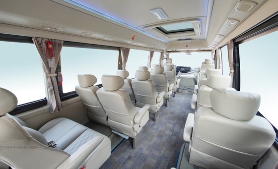El práctico de costa de lujo transporta la linterna de cuero del motor diesel 150hp LED de los asientos los 7m