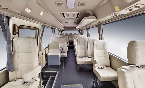 10 - 28 práctico de costa diesel del poder del autobús los 7m del práctico de costa de los asientos de cuero pequeño 148hp