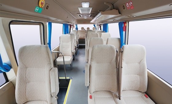 Coche de lujo izquierdo Bus de la dirección EV del autobús eléctrico puro del kilometraje los 375km