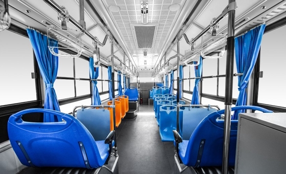 Autobús de lujo turístico 300 - los 430km eléctricos puros de 39 Seater 69 kilómetros por hora de la velocidad más alta