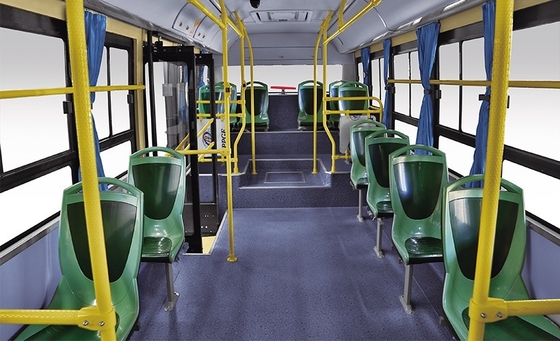 Árbol especial de New Energy de los asientos eléctricos puros del autobús 24 servicio de autobús de la ciudad de 69 kilómetros por hora