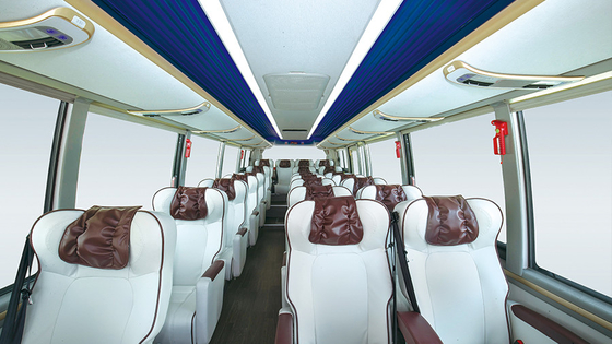 Coche de lujo Passenger Transport del autobús del viaje de la recepción del grupo 39 asientos los 9m