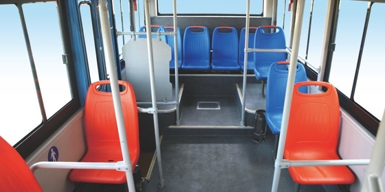 Línea urbana autobuses públicos eléctricos 69 kilómetros por hora los 6m autobús de la ciudad del pasajero de 10 - 16 asientos