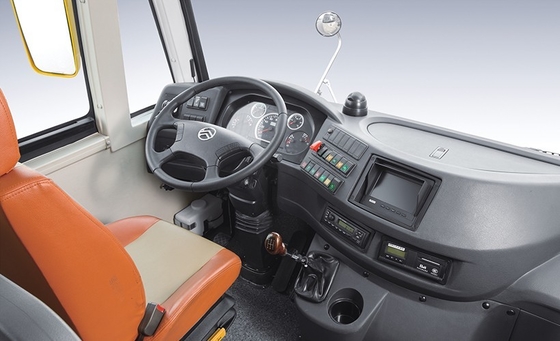 100hp 10 - 19 poder 80km/h del motor diesel de Shuttle Bus 5.5m del estudiante de Seater